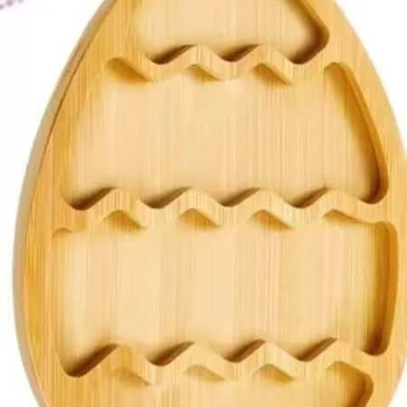Snack Dish Home Kitchen Dried Fruit Plate Bamboo Products