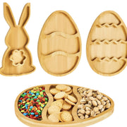 Snack Dish Home Kitchen Dried Fruit Plate Bamboo Products