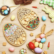 Snack Dish Home Kitchen Dried Fruit Plate Bamboo Products