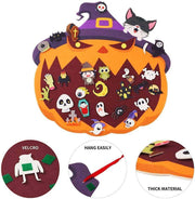 Halloween Decorative Felt Stereo Accessories DIY Pumpkin Cat