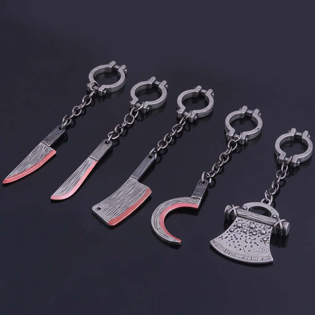 Car Keychain Halloween Theme Accessories Pendant