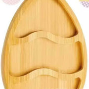 Snack Dish Home Kitchen Dried Fruit Plate Bamboo Products