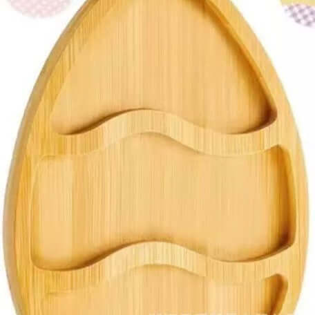 Snack Dish Home Kitchen Dried Fruit Plate Bamboo Products