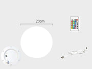 Led Luminous Ball Lights Outdoor Waterproof Colorful Lights Lawn Luminous Ball Garden Floor Lights Swimming Pool Floating Ball Lights