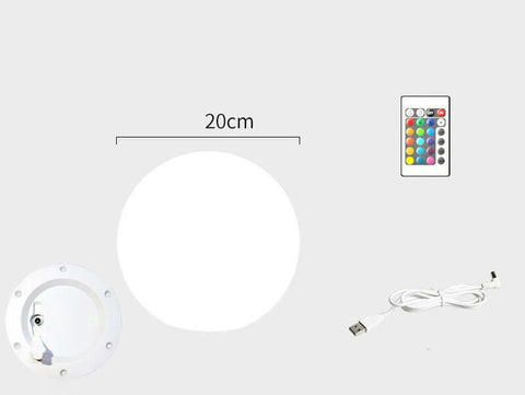 Led Luminous Ball Lights Outdoor Waterproof Colorful Lights Lawn Luminous Ball Garden Floor Lights Swimming Pool Floating Ball Lights