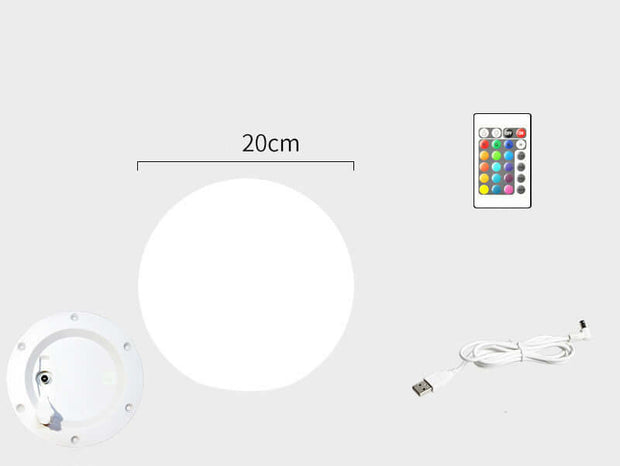 Led Luminous Ball Lights Outdoor Waterproof Colorful Lights Lawn Luminous Ball Garden Floor Lights Swimming Pool Floating Ball Lights